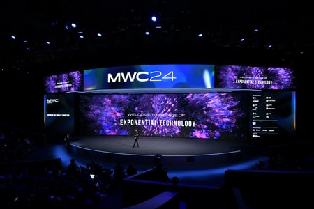 MWC 2024 Main Stage- AV technical production