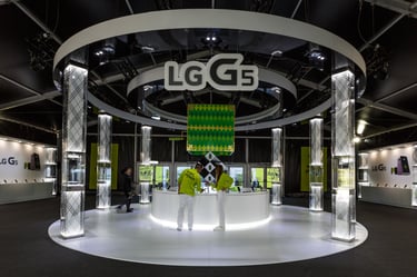 LG MWC Booth