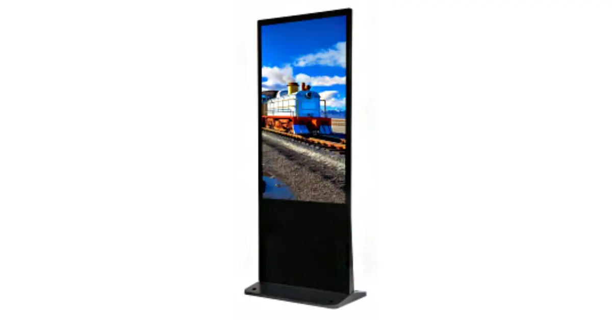 Totem digital Dahua para eventos pantalla LCD 4K interactiva